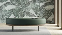 Doimo Salotti Pouf Beverly Doimo: prezzi outlet. Arreda con stile!- Pouf