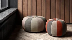 Pouf in tessuto Bound a marchio a prezzo ribassato^Doimo Salotti Sale