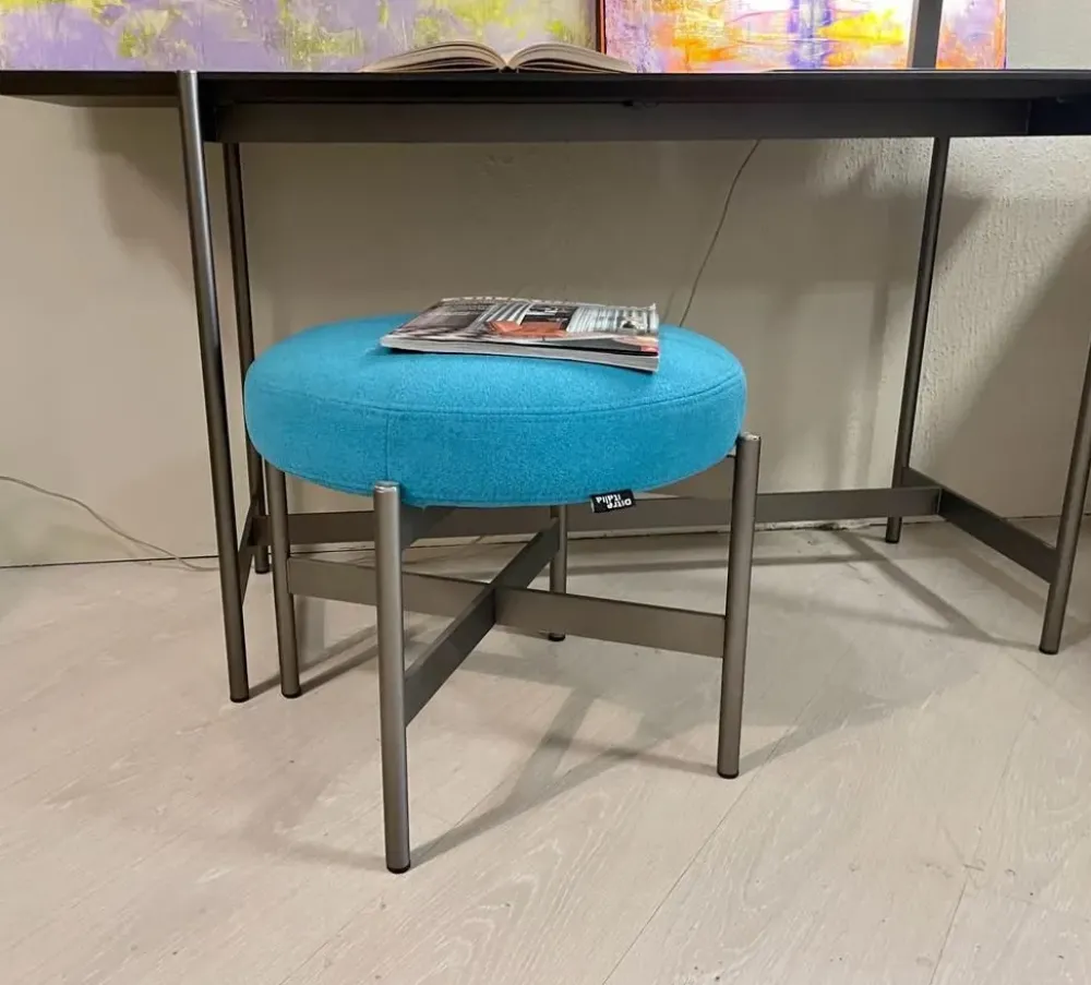Pouf in tessuto Erys a marchio a prezzo ribassato^Ditre Italia Discount