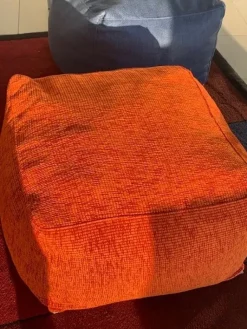 Pouf in Tessuto Sfrido^Artigianale Hot