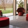 Flou Pouf modello Moon a prezzi outlet- Pouf