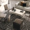 Ozzio Pouf moderno modello Cubix in Offerta Outlet- Pouf
