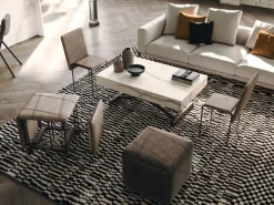 Ozzio Pouf moderno modello Cubix in Offerta Outlet- Pouf