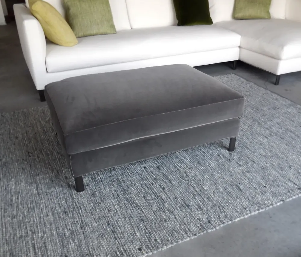 Verzelloni Pouf moderno modello Pouff hampton in Offerta Outlet- Pouf