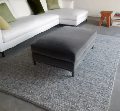 Verzelloni Pouf moderno modello Pouff hampton in Offerta Outlet- Pouf