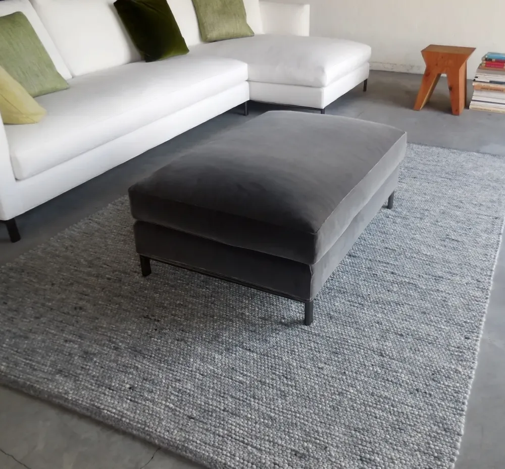 Verzelloni Pouf moderno modello Pouff hampton in Offerta Outlet- Pouf