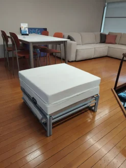 Artigianale Pouf moderno modello Pouff letto in Offerta Outlet- Pouf