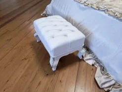 Mobilificio Bellutti Pouf provenzale modello Milano roma   a prezzo Outlet- Pouf