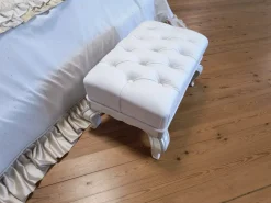 Mobilificio Bellutti Pouf provenzale modello Milano roma   a prezzo Outlet- Pouf