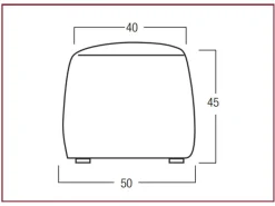 Egoitaliano Pouf senza letto Cakepop small in offerta- Pouf