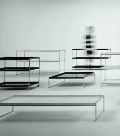 New Prezzi ribassati per il tavolino moderno Trays di Tavolini