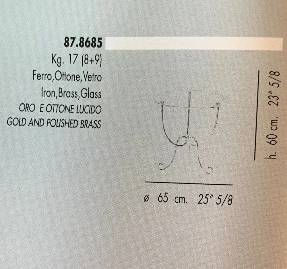 Banci Prezzi ribassati per il tavolino design 87.8685 di- Tavolini
