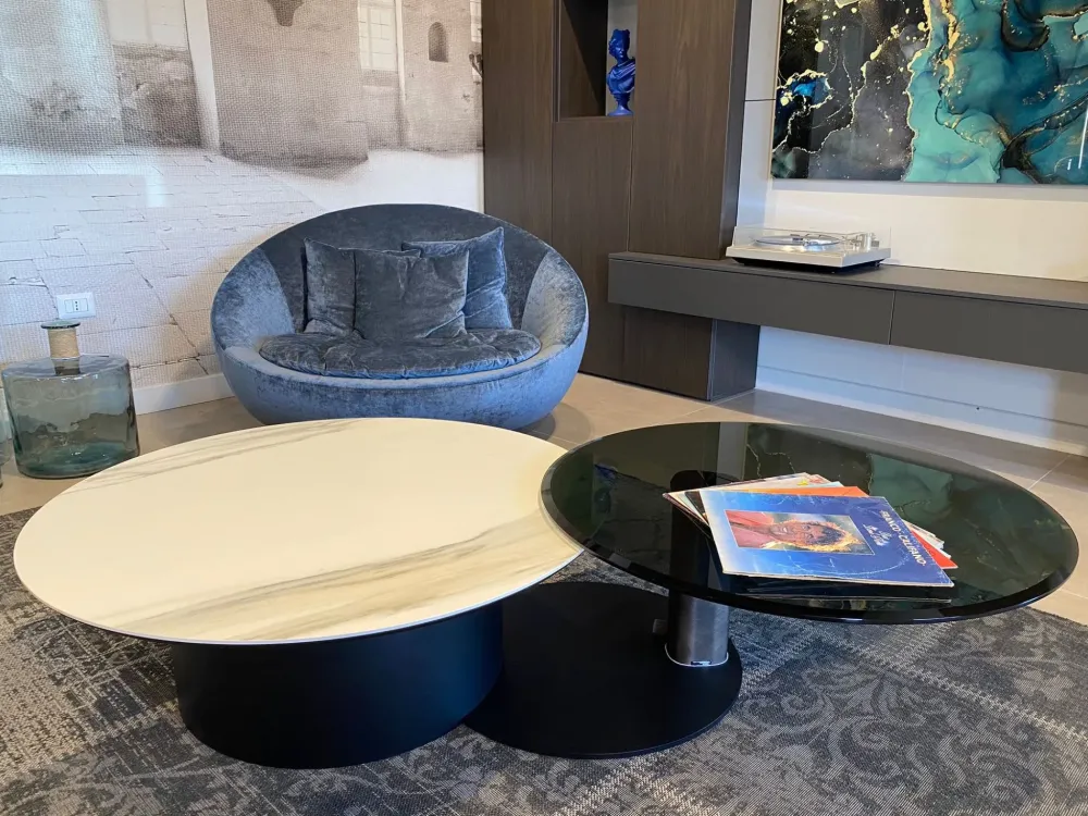 Cattelan Italia Prezzi ribassati per il tavolino moderno Arena di- Tavolini