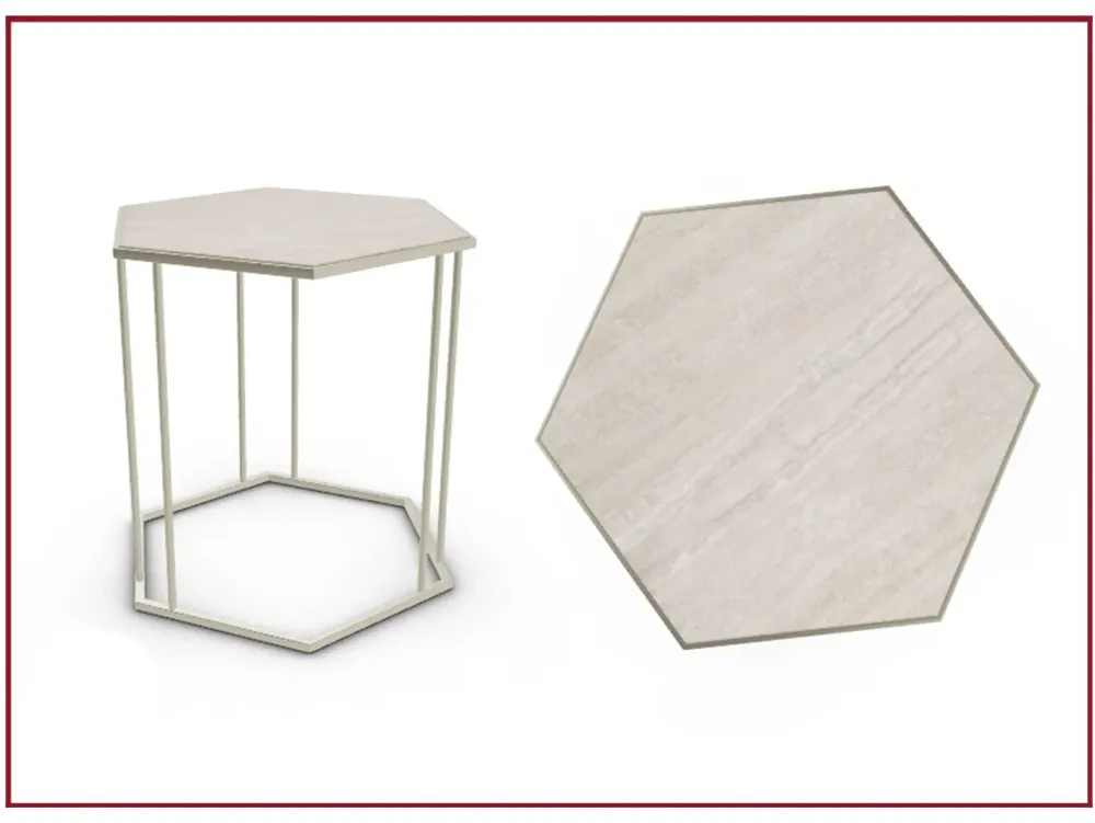 Prezzi ribassati per il tavolino design Renee cs 5133 di^Calligaris