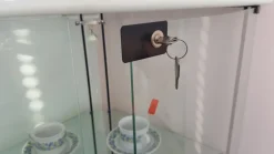 Clearance Vetrinetta angolare scontato del -43 % Vetrinette