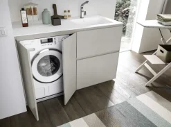 Sale Progetta il tuo bagno con Laundry System C5 a prezzo scontato! Mobili Bagno A Terra