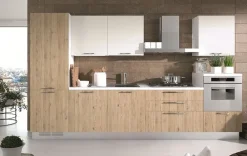 Progetta la cucina lineare Marylin con un ribasso vantaggioso!^Aran Sale