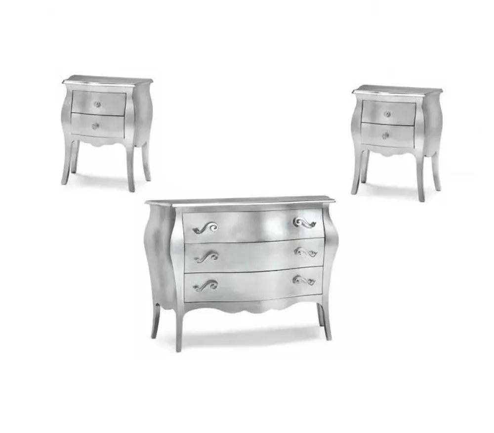 Hot Progettista interni: Comodino Come Foglia Argento a prezzi Outlet! Comodini