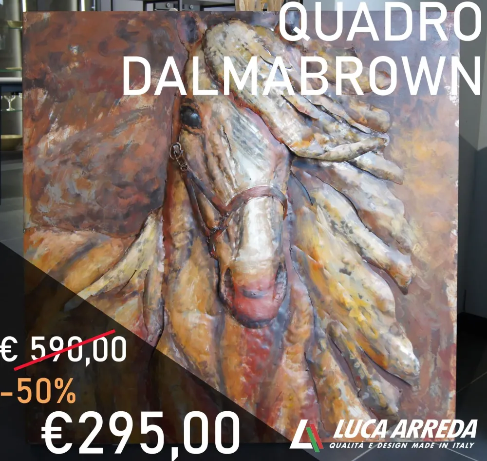 Dialma Brown QUADRO in OFFERTA OUTLET- Quadri Moderni