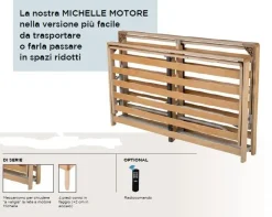 Rete letto di modello Michelle  motorizzata 2p PREZZI OUTLET Reti Letto