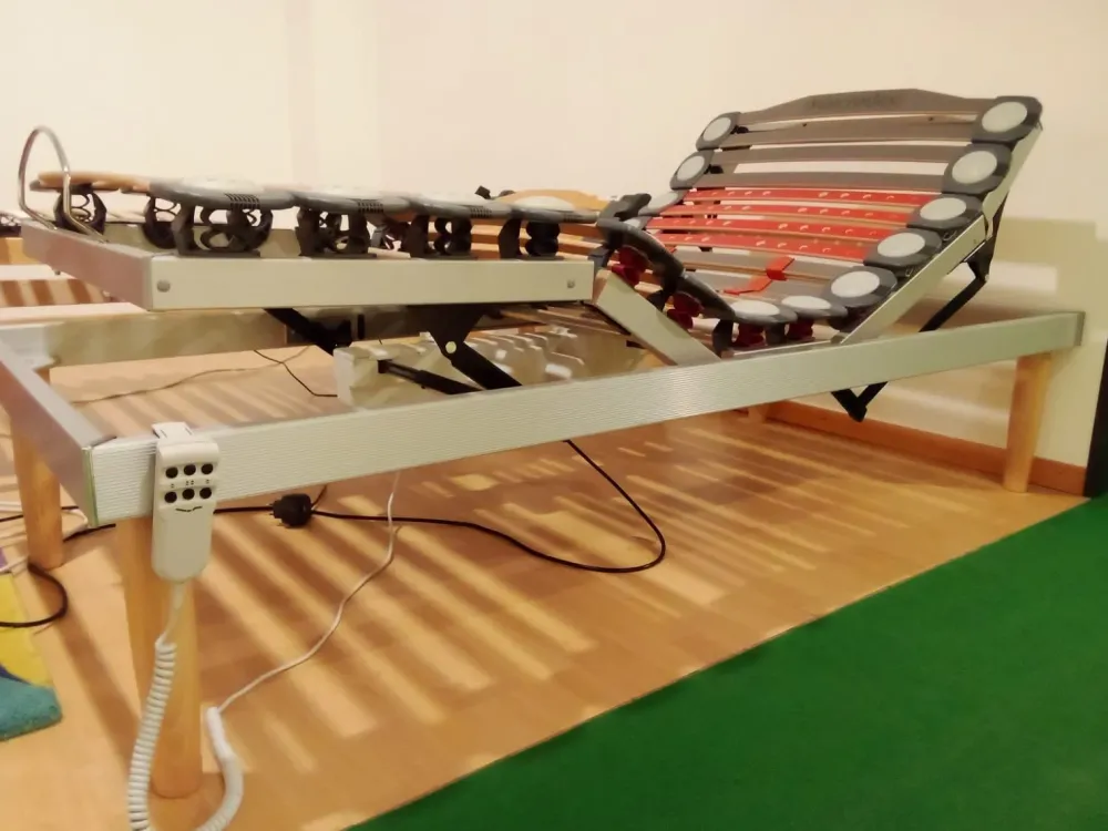 Sale Rete letto di Falomo modello Syncroflex motore PREZZI OUTLET Reti Letto