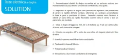 Il Benessere Rete letto Rete a doghe elettrica con sconto del 40%- Reti Letto