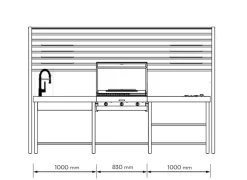 Best Richiedi il prezzo: cucina antracite moderna Composizione 1061060  di in offerta Cucine Lineari|Cucine Moderne