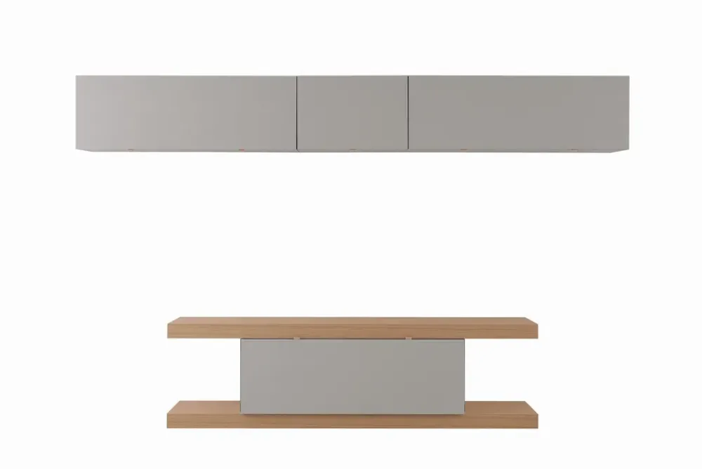 New Richiedi il prezzo della parete attrezzata F2/ twinse line con pensili di Pareti Attrezzate