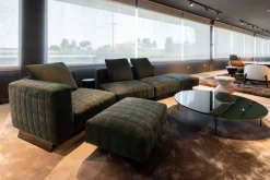 Richiedi il prezzo riservato del divano Con penisola Twiggy nella fotografia^Minotti Clearance