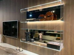 Lago Richiedi ora il prezzo della parete attrezzata Materia 36e8 + glass storage di- Pareti Attrezzate