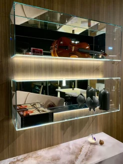 Richiedi ora il prezzo della parete attrezzata Living materia alabastro di^Lago Online