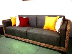 Smania Ronny pelle in poliuretano a prezzo scontato- Divani