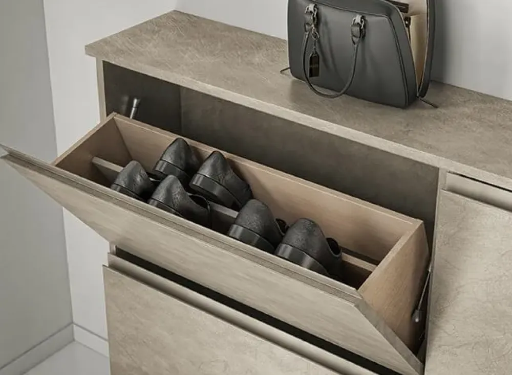 Birex Scarpiera in melaminico Minima con forte sconto- Scarpiere