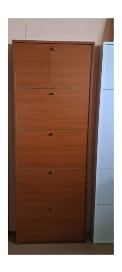 Hot Scarpiera in melaminico Salvaspazio di con forte sconto Scarpiere