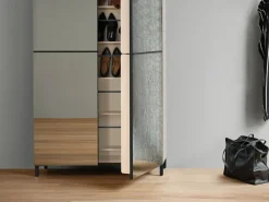 Scarpiera in specchio Linear di con forte sconto Scarpiere