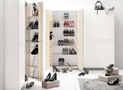 Birex Scarpiera Linear stile moderno a marchio scontata- Scarpiere