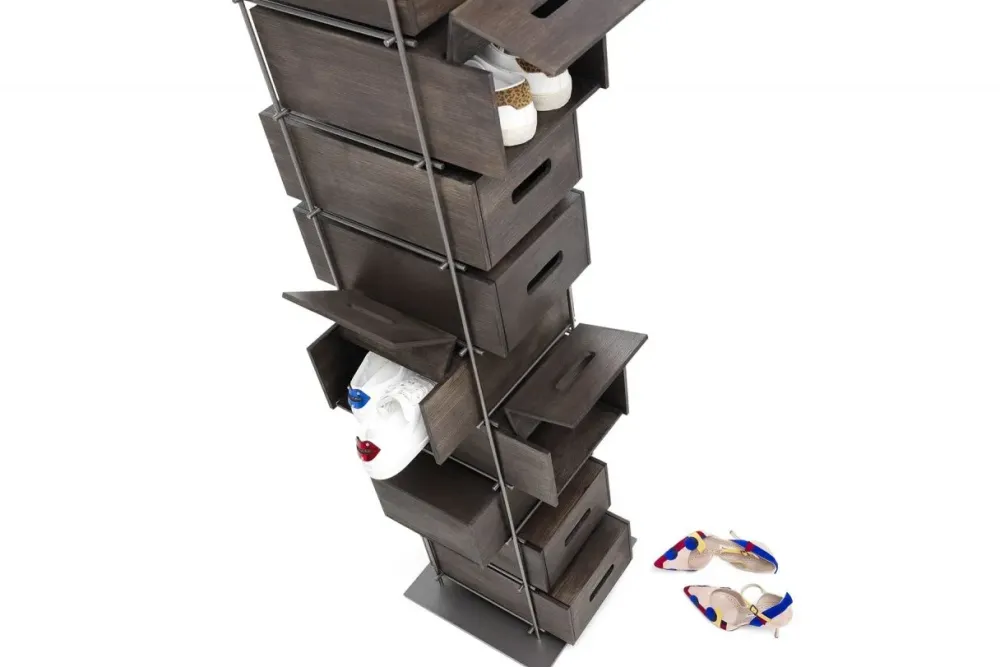 Mogg Scarpiera modello Manolo in stile design in offerta- Scarpiere