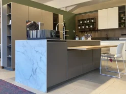 Outlet Scontata del 60%! Cucina ad isola in laccato opaco. Affrettati! Cucine Ad Isola|Cucine Moderne