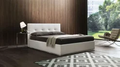 Clearance Scontato! Letto imbottito Alexia con gambe. Acquista ora! Letti