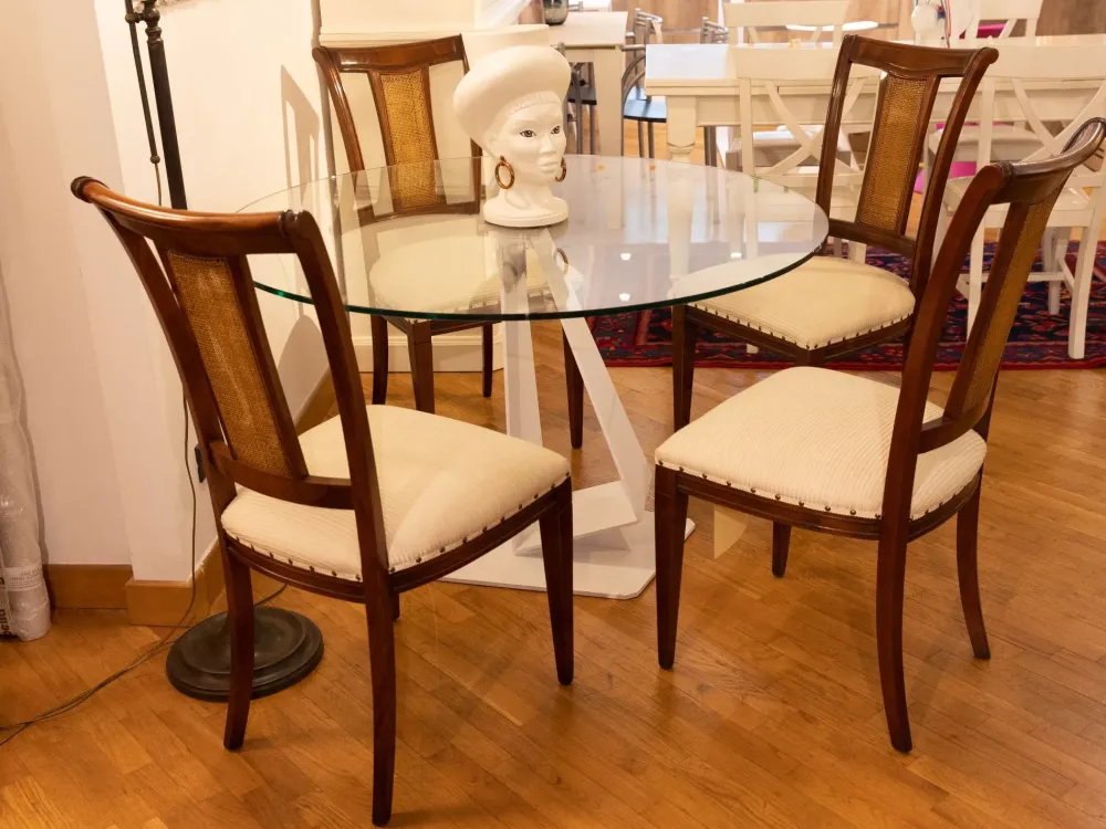 Sconto 24%: Tavolo Roger di in vetro fisso. Acquista ora!^Cattelan Italia Sale