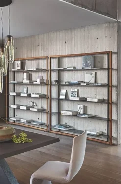 Bonaldo Scopri Alix di : libreria in metallo scontata -30%. Non perdere l'occasione!- Librerie