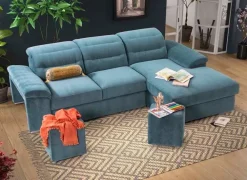 Gamma Scopri i divani letto con penisola in Tessuto a prezzo scontato!- Divani