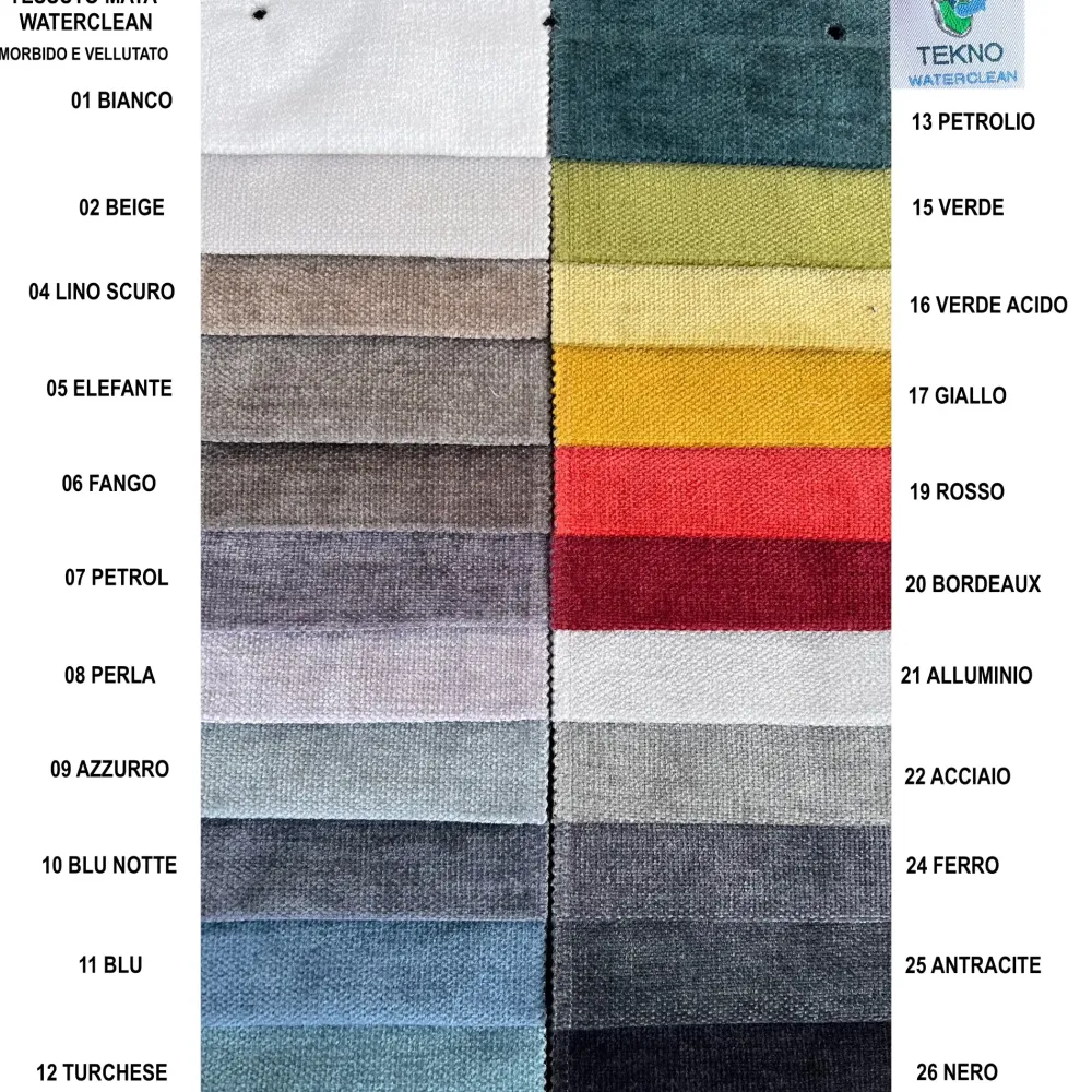 Gamma Scopri i divani letto con penisola in Tessuto a prezzo scontato!- Divani