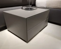 Sangiacomo Scopri il comodino Ecletto, laccato opaco a prezzo scontato!- Comodini