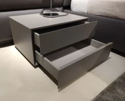 Sangiacomo Scopri il comodino Ecletto, laccato opaco a prezzo scontato!- Comodini