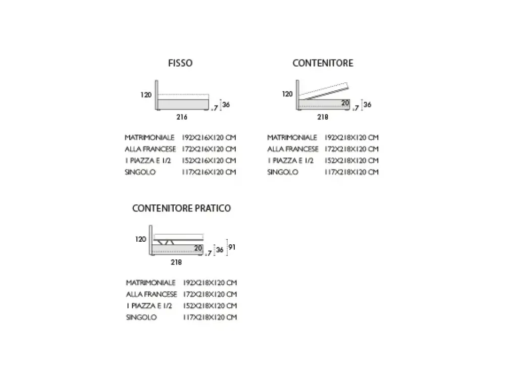 Clearance Scopri il letto Akira in offerta outlet: prezzi imbattibili! Letti