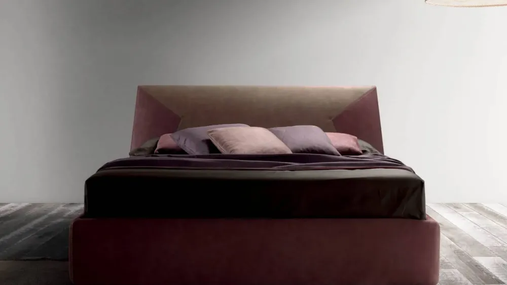 Samoa Scopri il Letto matrimoniale imbottito JS Bside di scontato del 30%!- Letti