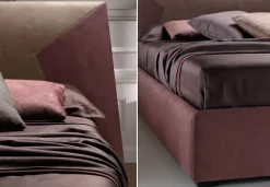 Samoa Scopri il Letto matrimoniale imbottito JS Bside di scontato del 30%!- Letti