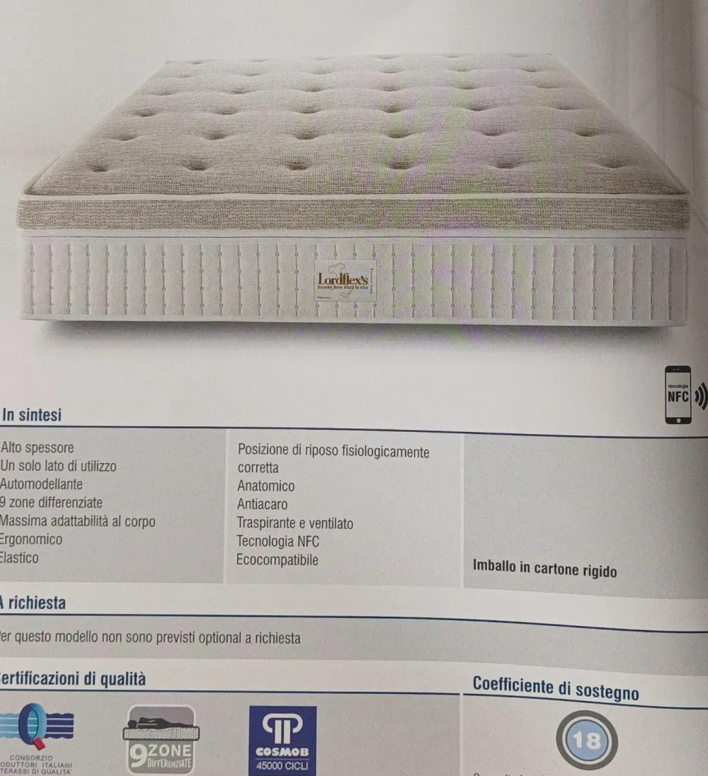 Sale Scopri il materasso Lordflex Strabilio SCONTATO: comfort e qualità! Materassi