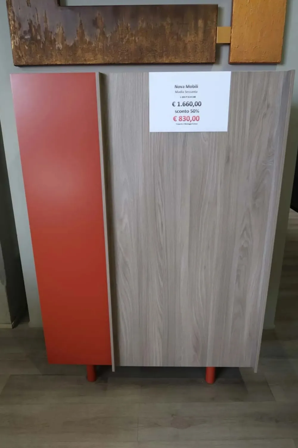 Clearance Scopri il mobile soggiorno Sessanta con sconto! Prezzo imbattibile! Madie